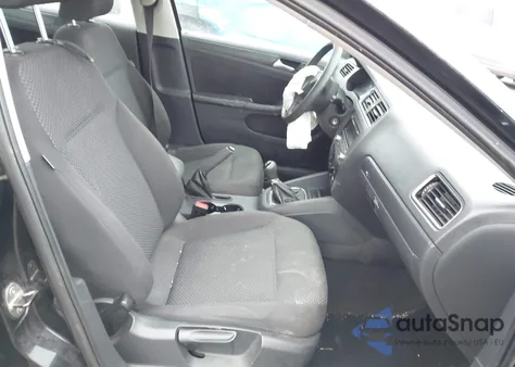 2013 Volkswagen Jetta 2.0L S z USA, uszkodzony, nr VIN 3VW1K7AJ4DM265079